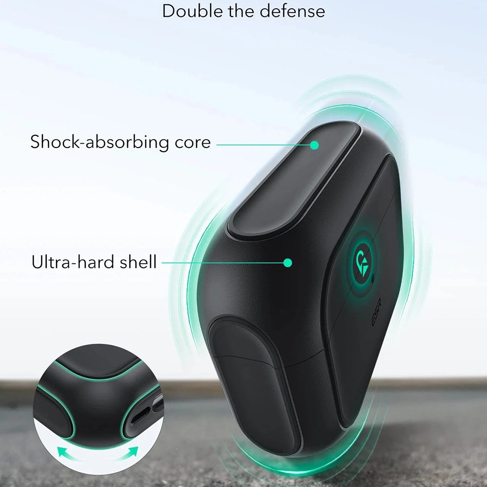 Funda ESR Orbit Hybrid para Apple AirPods Pro 3, Negra