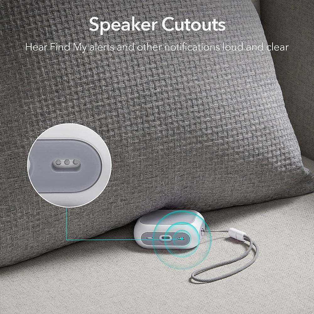 Funda ESR Orbit Hybrid para Apple AirPods Pro Series, Blanca