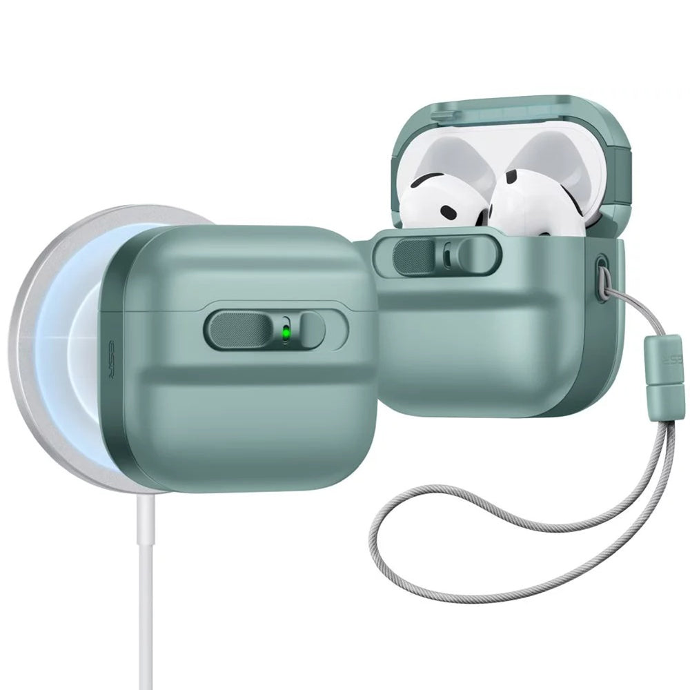 Funda ESR Pulse para Apple AirPods 4, Verde