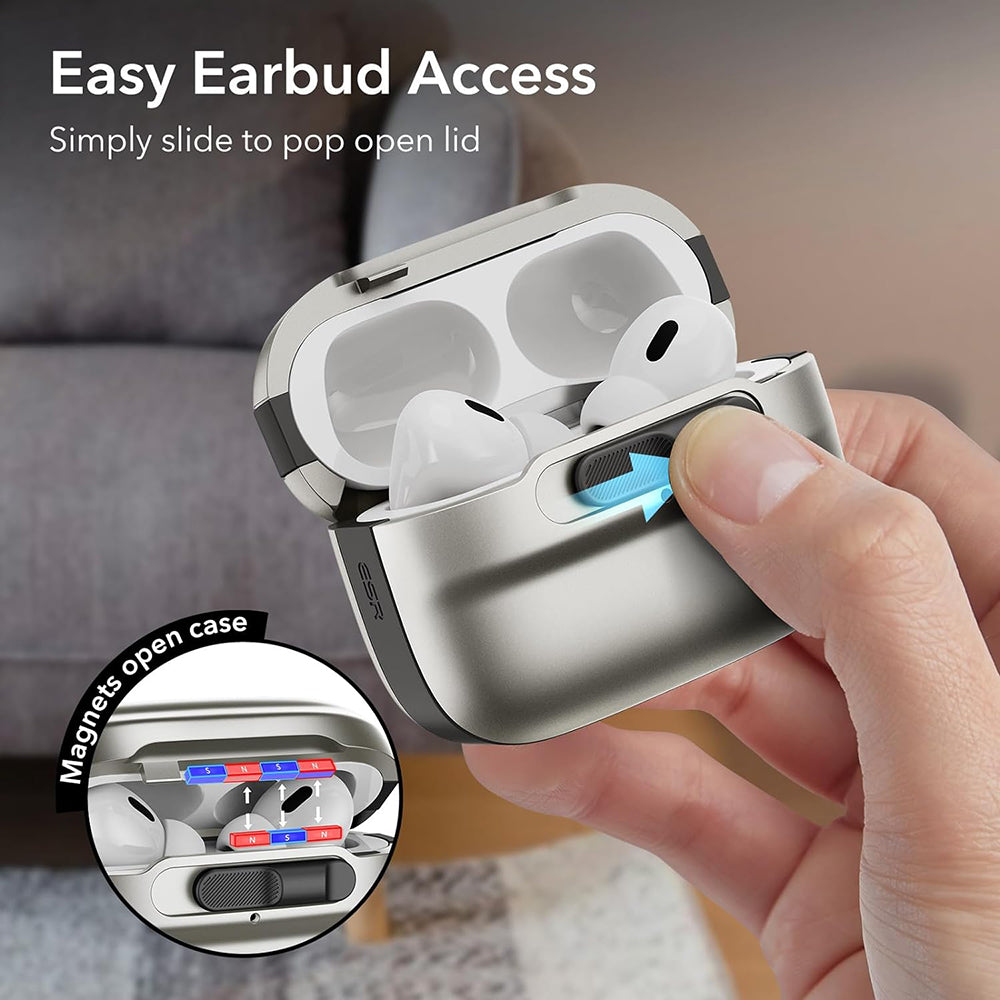 Funda ESR Pulse para Apple AirPods Pro Series, Gris