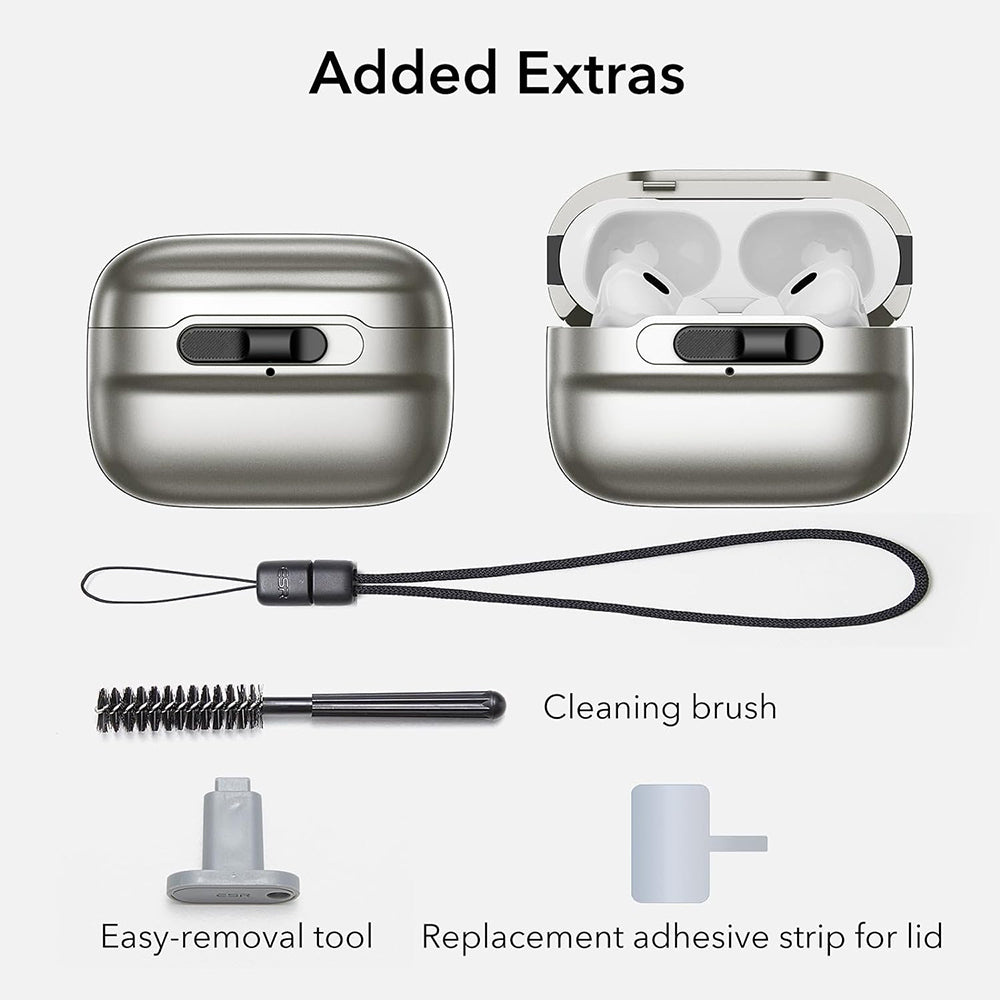 Funda ESR Pulse para Apple AirPods Pro Series, Gris