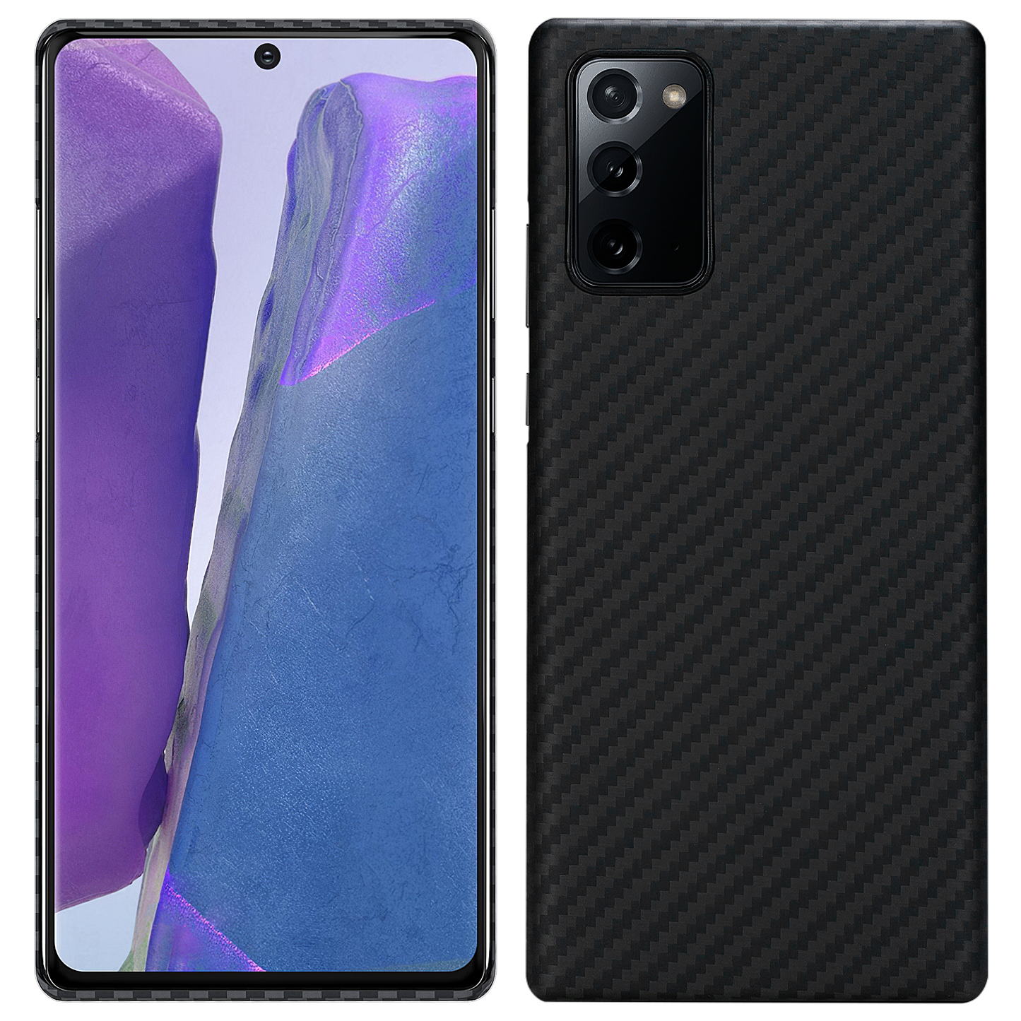 Funda para Samsung Galaxy Note 20 5G N981 / Note 20 N980, Pitaka, MagEz, Negra KN2001