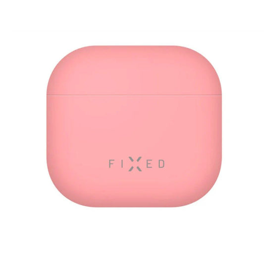 Funda Fixed Silky para Apple AirPods 4, Rosa