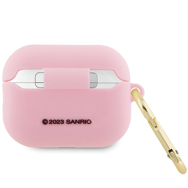 Funda Hello Kitty 3D Kitty Head para Apple AirPods Pro 2, Rosa
