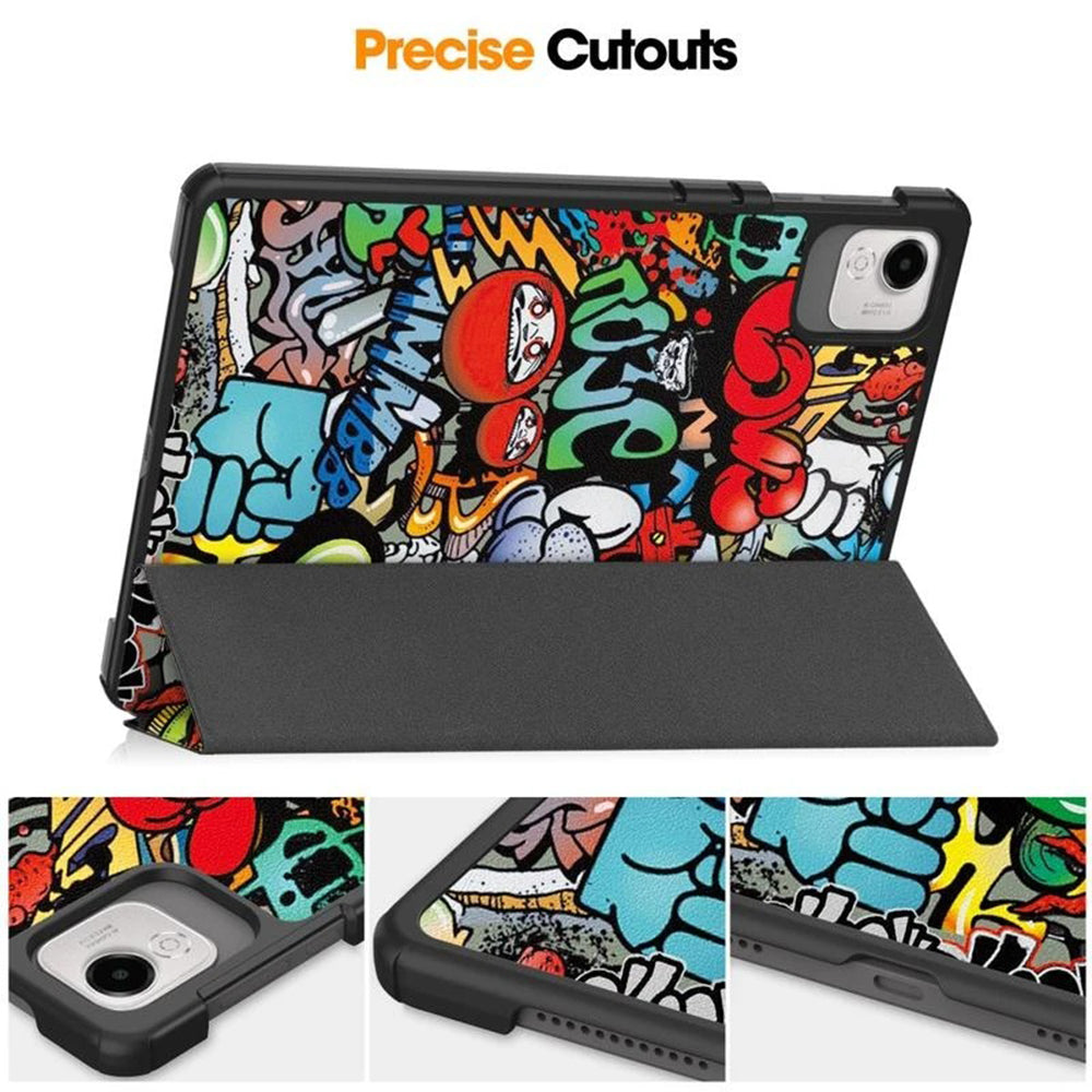 Funda para Honor Pad X9a / X9 / X8 Pro, Techsuit, FoldPro Urban Vibe, Multicolor