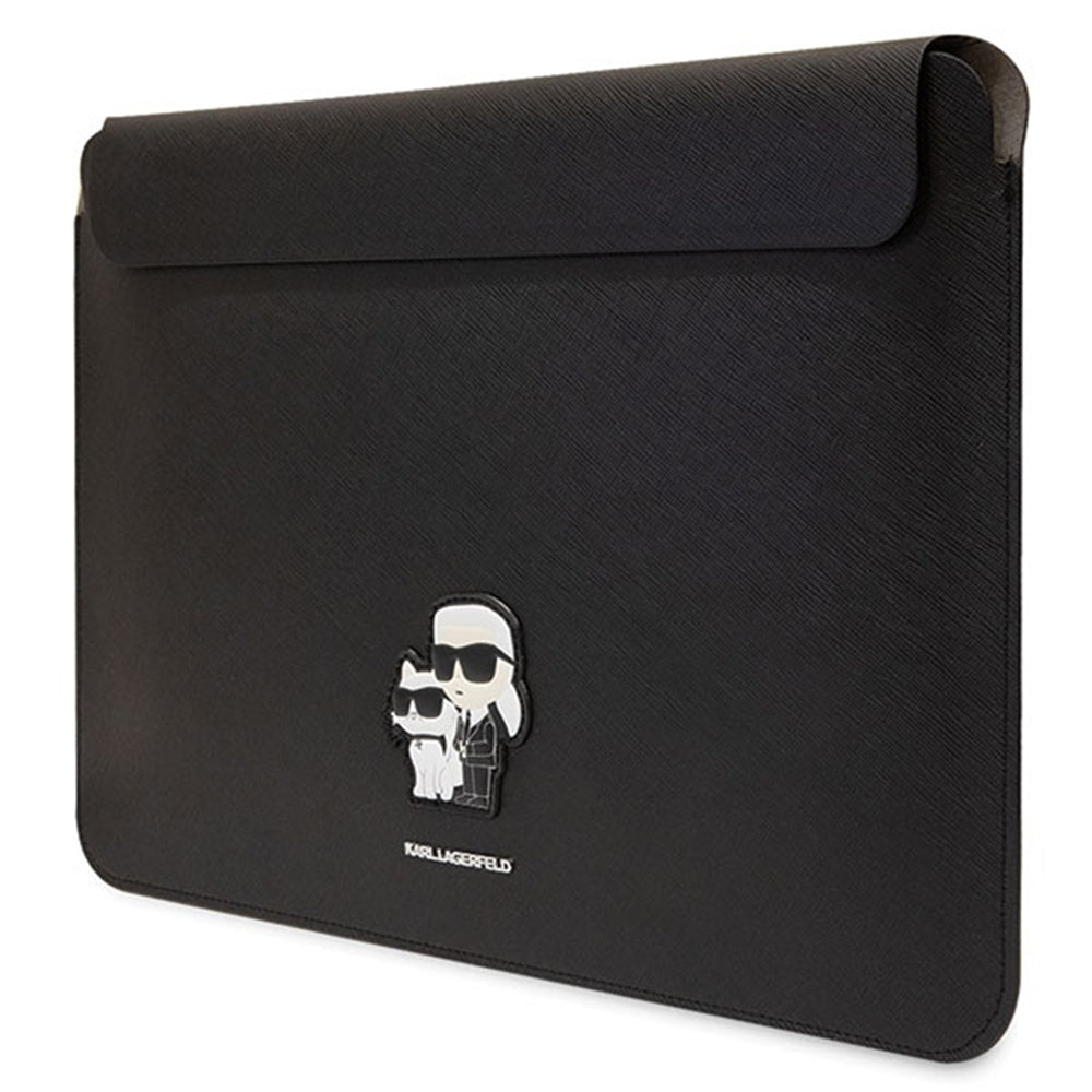 Funda Karl Lagerfeld Saffiano para Laptop 14 pulgadas, Negra
