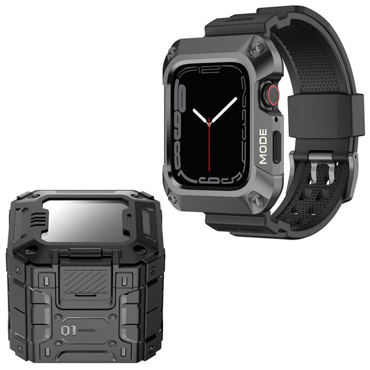 Correa Lito RuggedArmor para Apple Watch 44mm Series, Gris