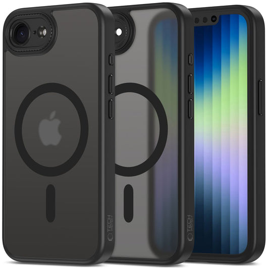 Funda MagSafe para Apple iPhone 16e, Tech-Protect, Magcam, Negra