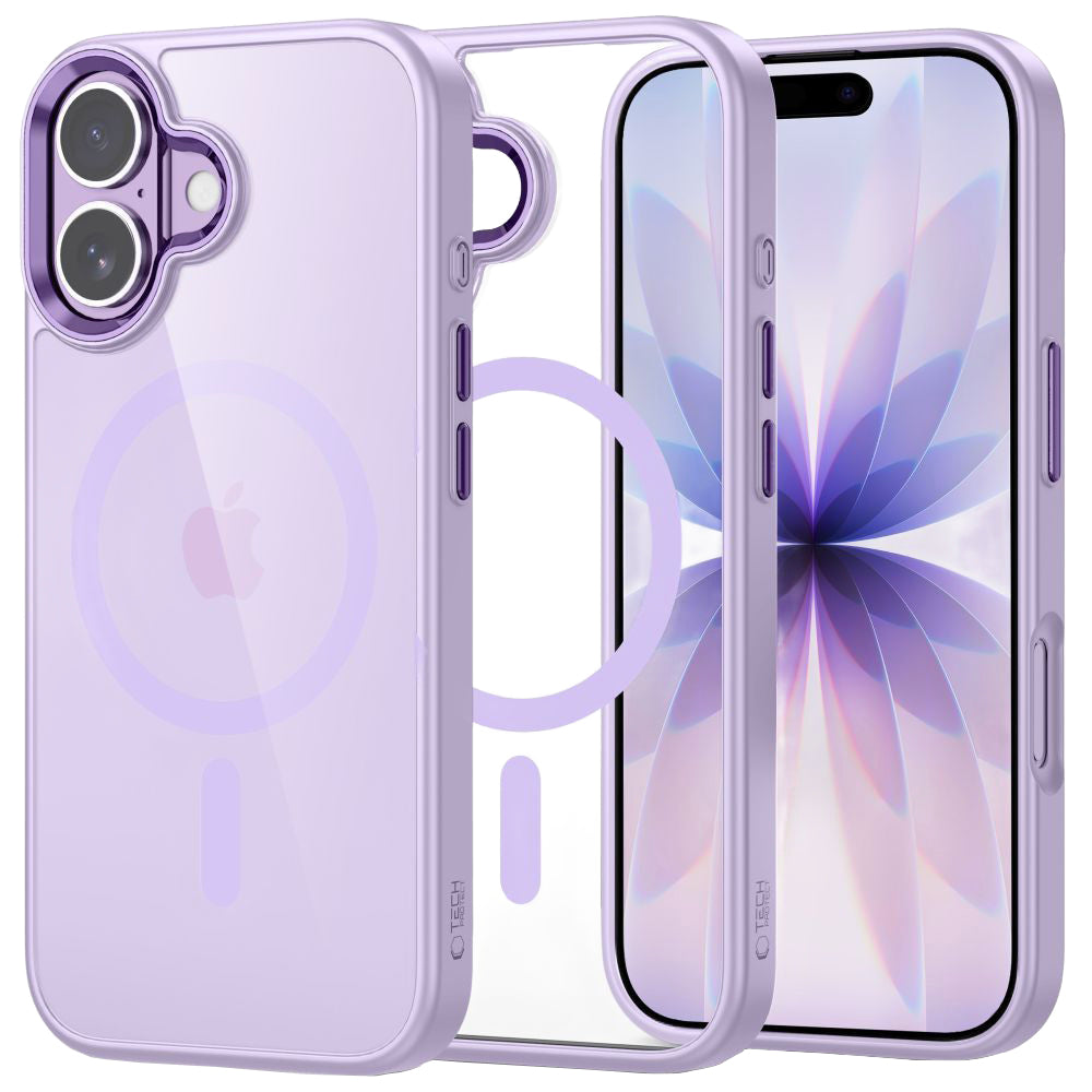 Funda MagSafe para Apple iPhone 17, Tech-Protect, Magmat, Morado