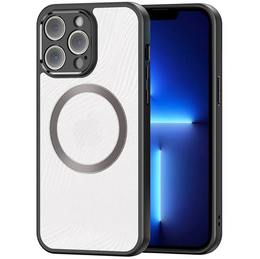 Funda MagSafe para Apple iPhone 14 Pro Max, DUX DUCIS, Aimo Mag, Negro