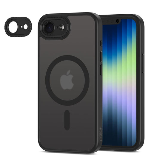 Funda MagSafe para Apple iPhone 16e, Tech-Protect, Magcam, Negra