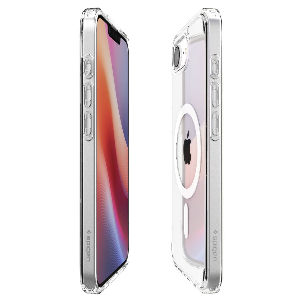 Funda MagSafe para Apple iPhone 17e / 16e, Spigen, Ultra Hybrid, Blanca ACS09139