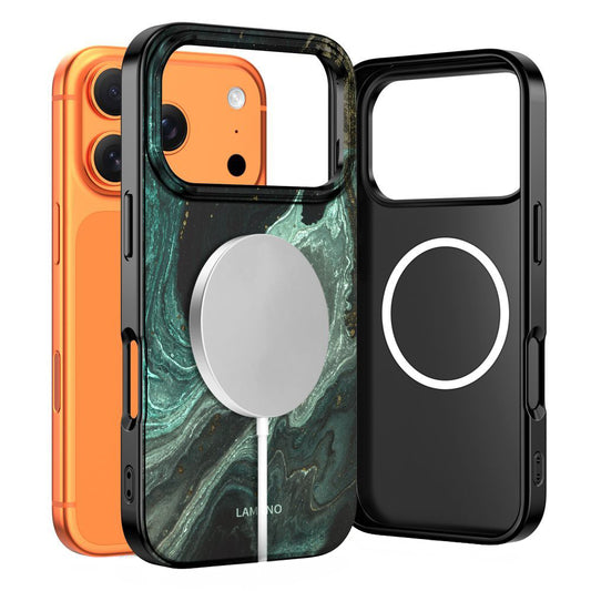 Funda MagSafe para Apple iPhone 17 Pro Max, Tech-Protect, Lamano Aura, Verde