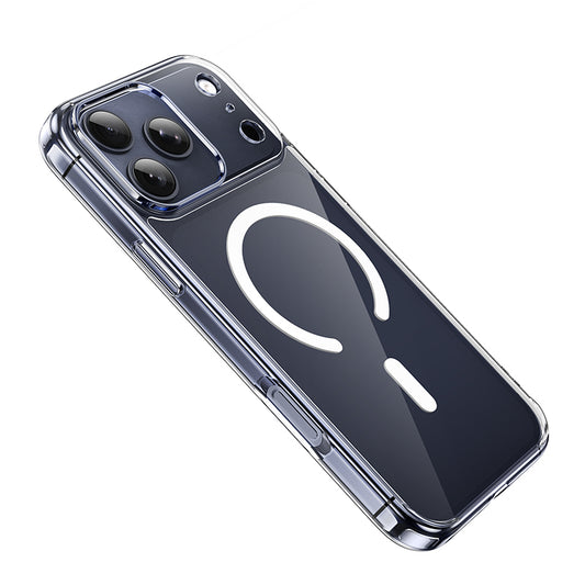 Funda MagSafe para Apple iPhone 17 Pro Max, Borofone, BI5 Ice Shield, Transparente