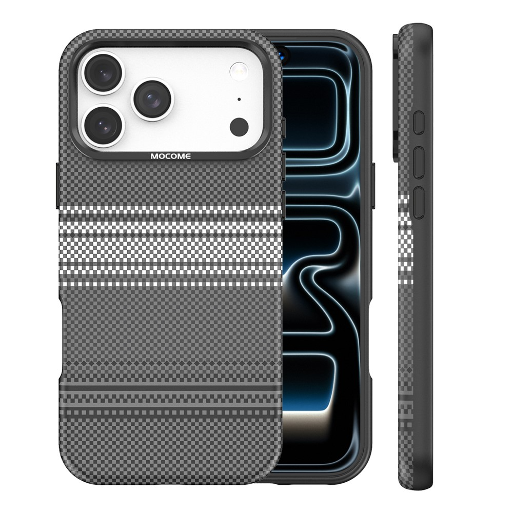 Funda MagSafe para Apple iPhone 17 Pro, OEM, Gradient Rainbow, Negra