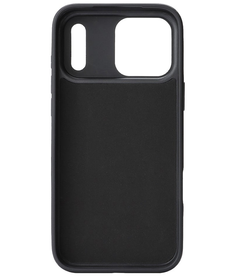 Funda MagSafe para Apple iPhone 17 Pro, OEM, Anillo de Metal de Carbono, Negra