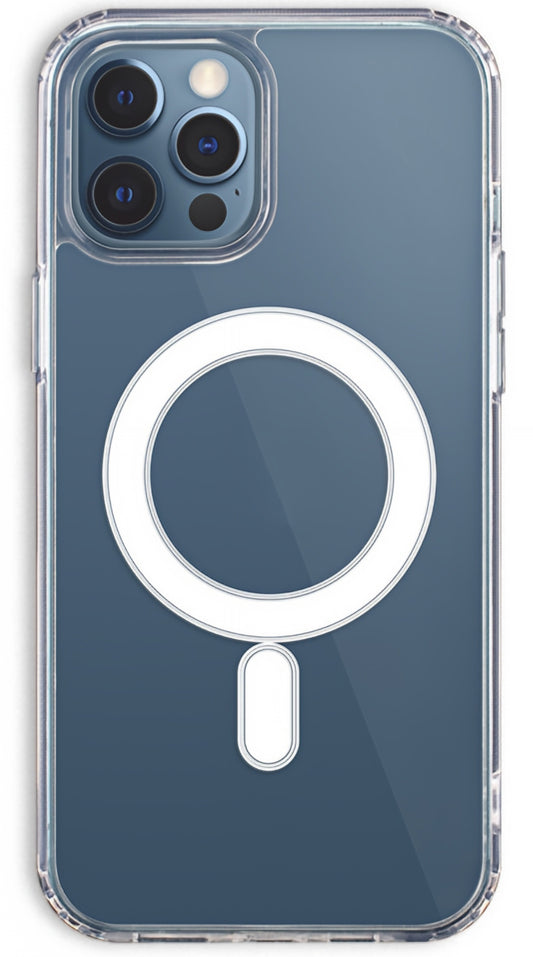 Funda MagSafe para Apple iPhone 18 Pro Max / 17 Pro Max, OEM, Anti Shock, Transparente