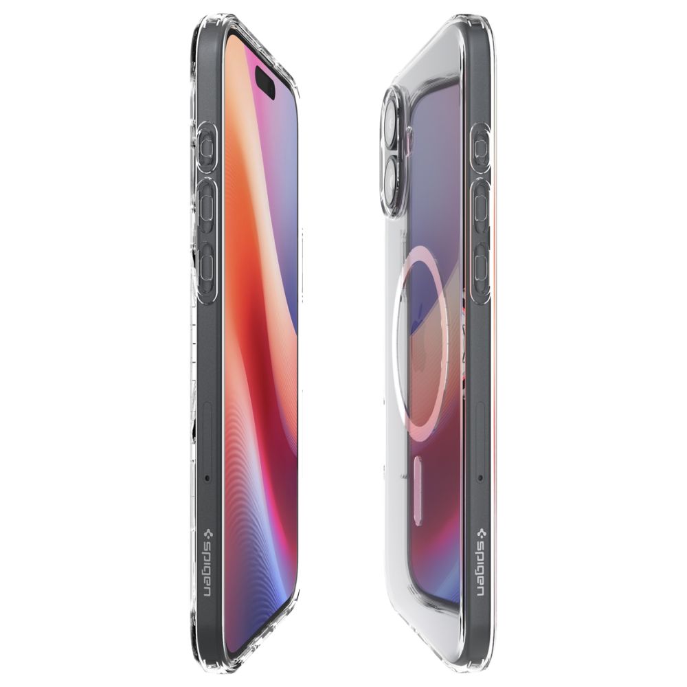 Funda MagSafe para Apple iPhone 16 Plus, Spigen, Liquid Crystal, Transparente ACS08388