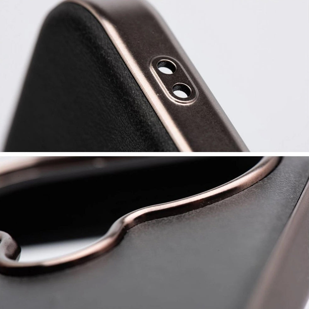Funda MagSafe para Apple iPhone 16 Pro, OEM, Gentleman Mag, Negra