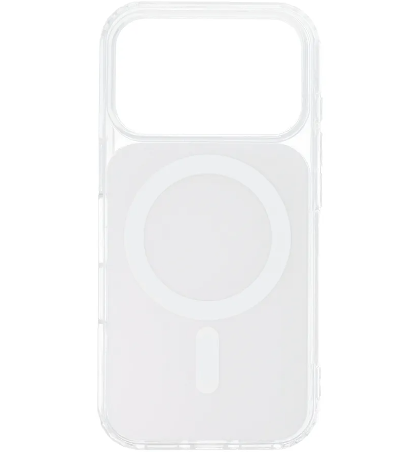 Funda MagSafe para Apple iPhone 17e / 16e, OEM, Clear Fusion Mag Cover, Blanca