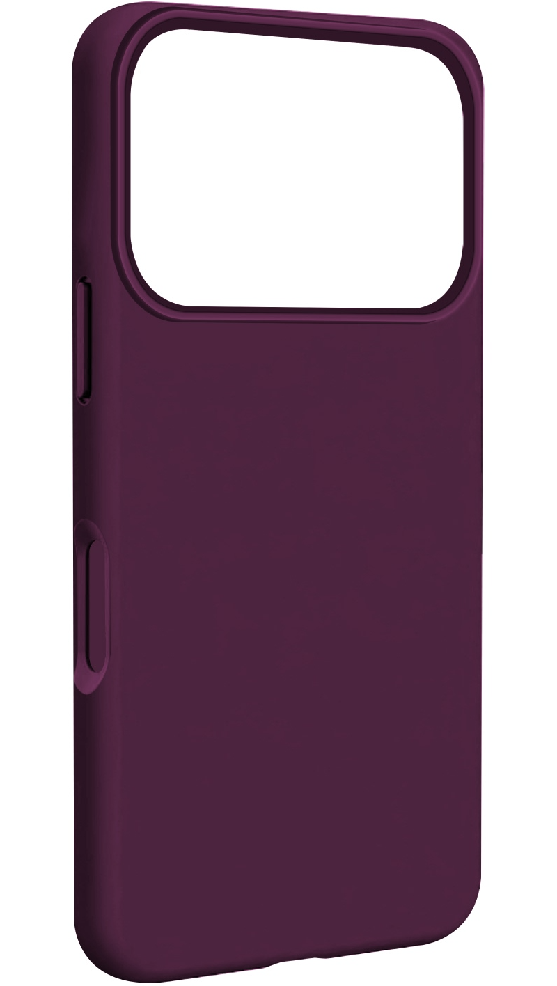 Funda MagSafe para Apple iPhone 18 Pro Max / 17 Pro Max, Etteri, Silicone Mag, Granate