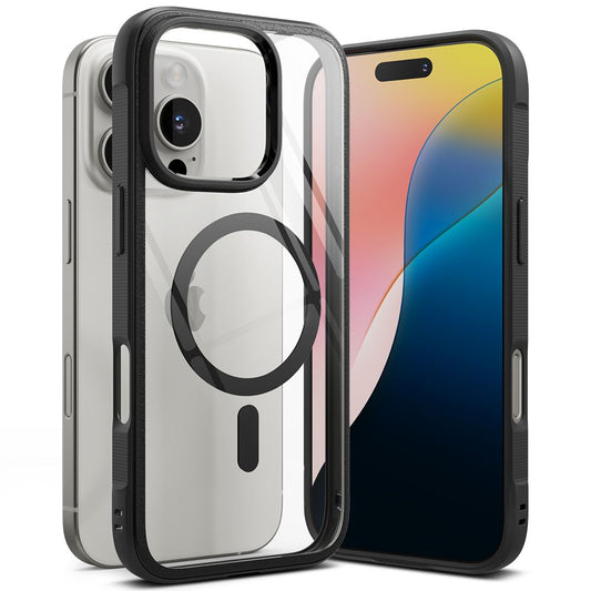 Funda MagSafe para Apple iPhone 16 Pro Max, Ringke, Fusion Bold, Negro