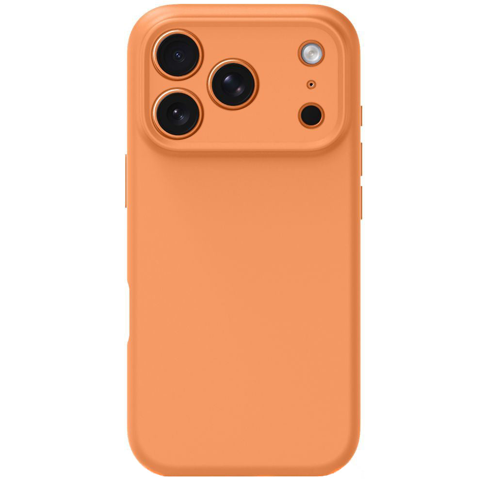 Funda MagSafe para Apple iPhone 17 Pro, Tech-Protect, Silicona, Naranja
