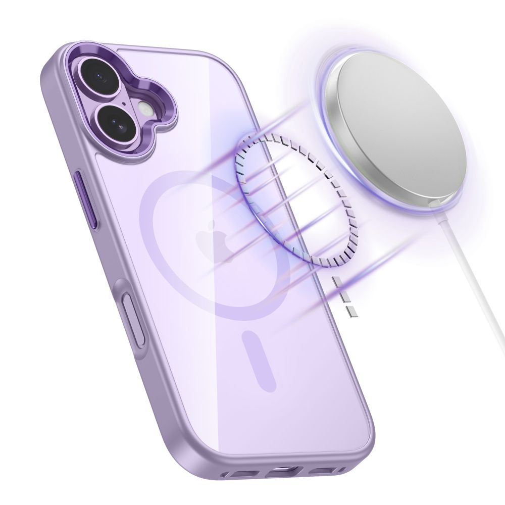 Funda MagSafe para Apple iPhone 17, Tech-Protect, Magmat, Morado