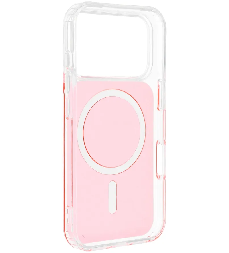 Funda MagSafe para Apple iPhone 17e / 16e, OEM, Clear Fusion Mag Cover, Naranja