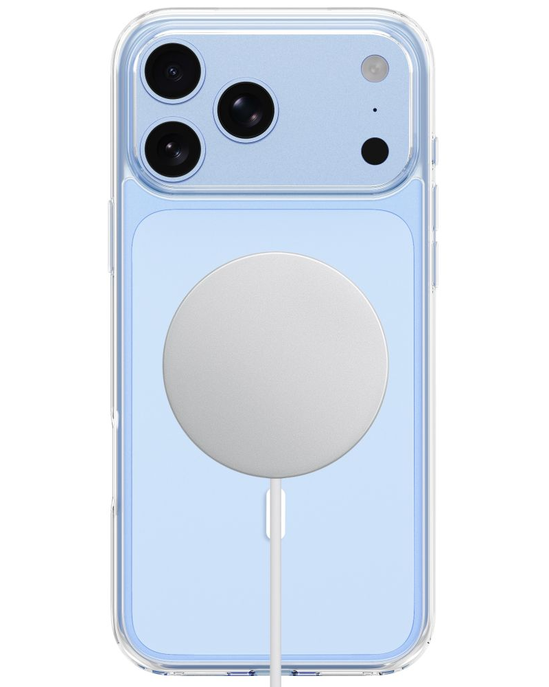 Funda MagSafe para Apple iPhone 18 Pro / 17 Pro, Tech-Protect, Flexair Hybrid con Protector de Pantalla, Transparente