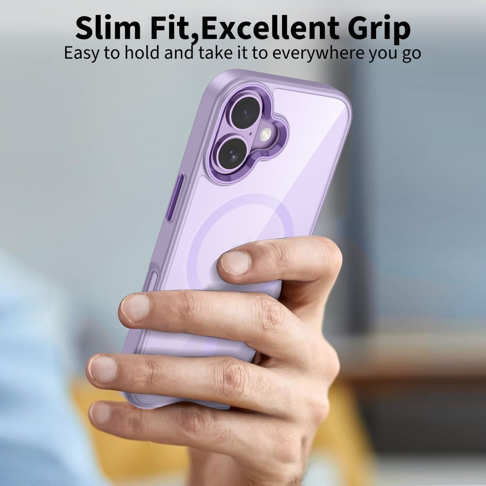 Funda MagSafe para Apple iPhone 17, Tech-Protect, Magmat, Morado