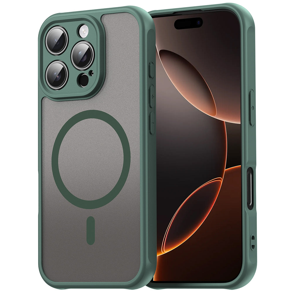 Funda MagSafe para Apple iPhone 11, Techsuit, HaloFrost II, Verde