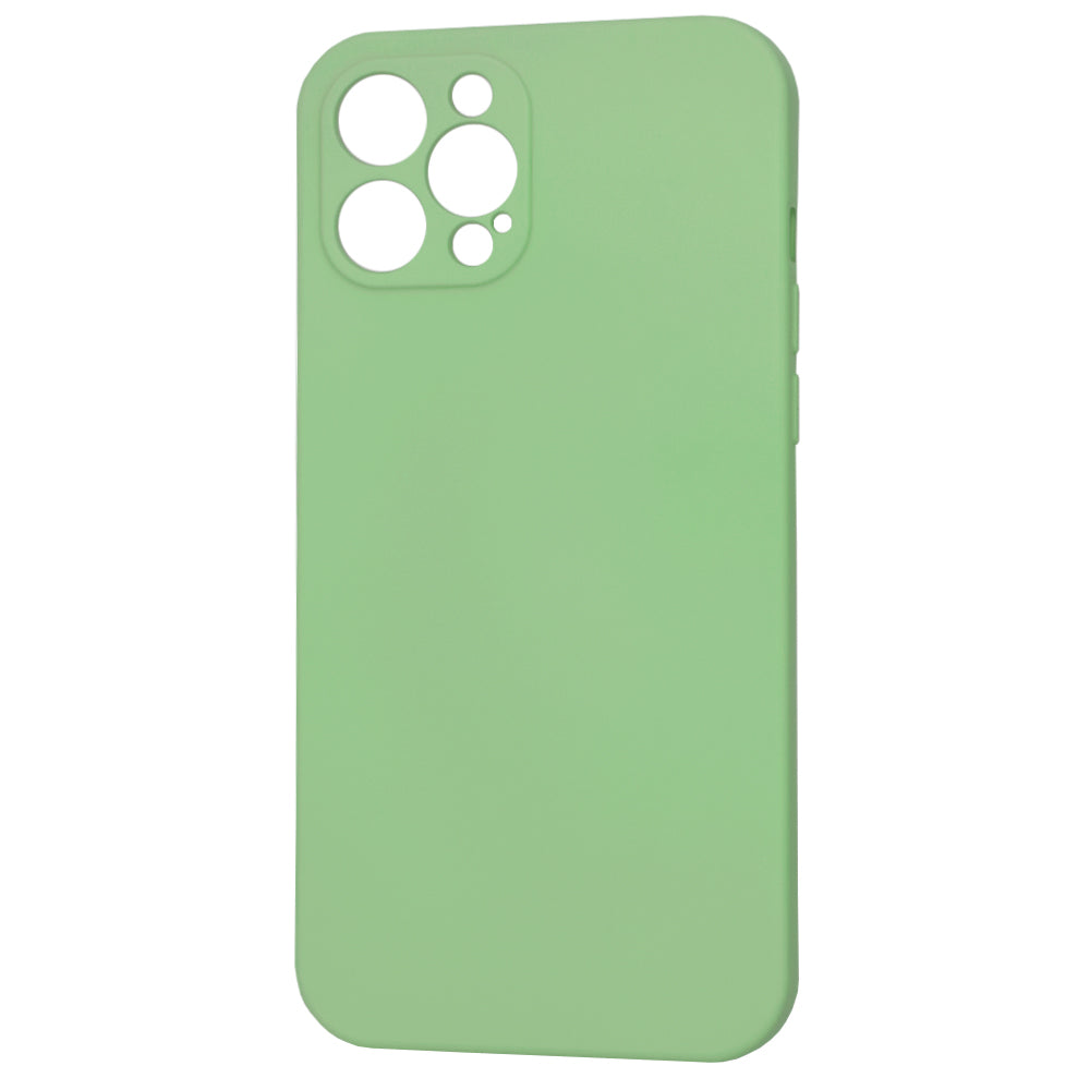 Funda MagSafe para Apple iPhone 12 Pro Max, Techsuit, SoftFlex, Verde Claro