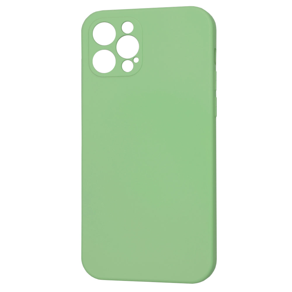 Funda MagSafe para Apple iPhone 12 Pro, Techsuit, SoftFlex, Verde Claro
