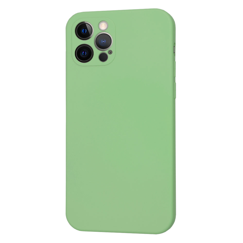 Funda MagSafe para Apple iPhone 12 Pro, Techsuit, SoftFlex, Verde Claro