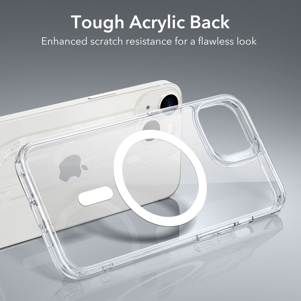 Funda MagSafe para Apple iPhone 14 / 13, ESR, Classic Hybrid, Transparente