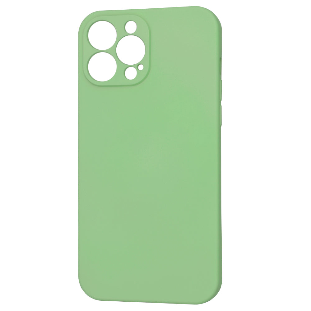 Funda MagSafe para Apple iPhone 13 Pro Max, Techsuit, SoftFlex, Verde Claro