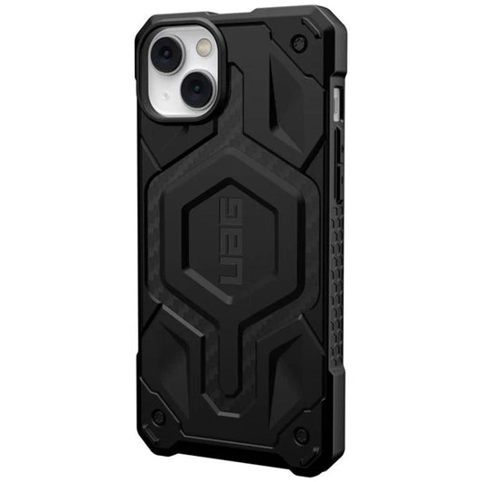 Funda MagSafe para Apple iPhone 14 Plus, Urban Armor Gear, Monarch Pro Carbon, Negra