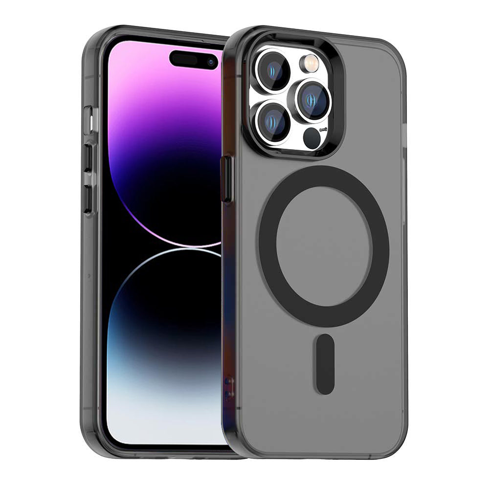 Funda MagSafe para Apple iPhone 14 Pro, Techsuit, CandyCase, Negra