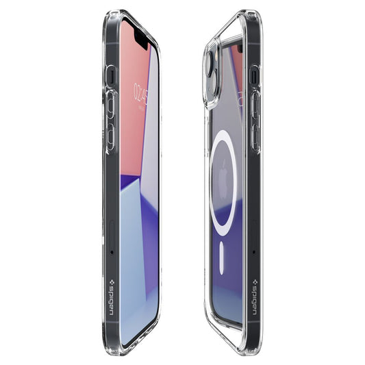 Funda MagSafe para Apple iPhone 14, Spigen, Ultra Hybrid, Blanca