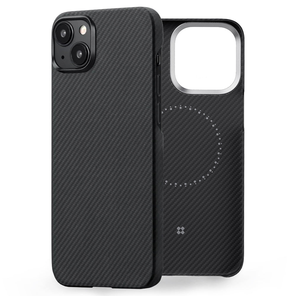 Funda MagSafe para Apple iPhone 15, Edizard, Air, Negra