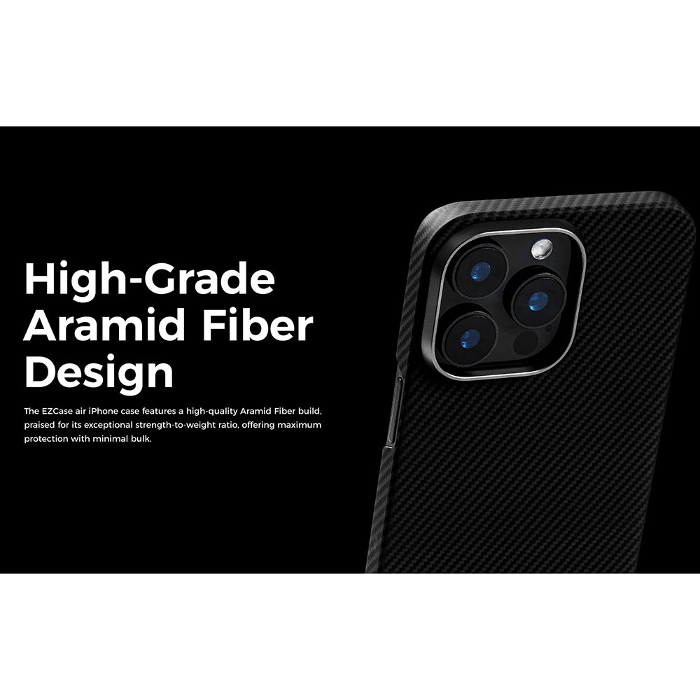 Funda MagSafe para Apple iPhone 15, Edizard, Air, Negra