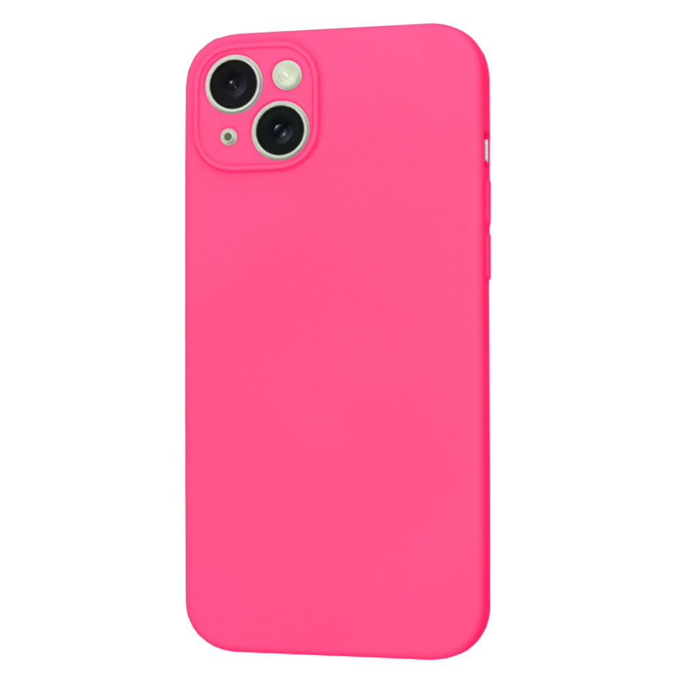 Funda MagSafe para Apple iPhone 15 Plus, Techsuit, SoftFlex, Rosa Oscuro