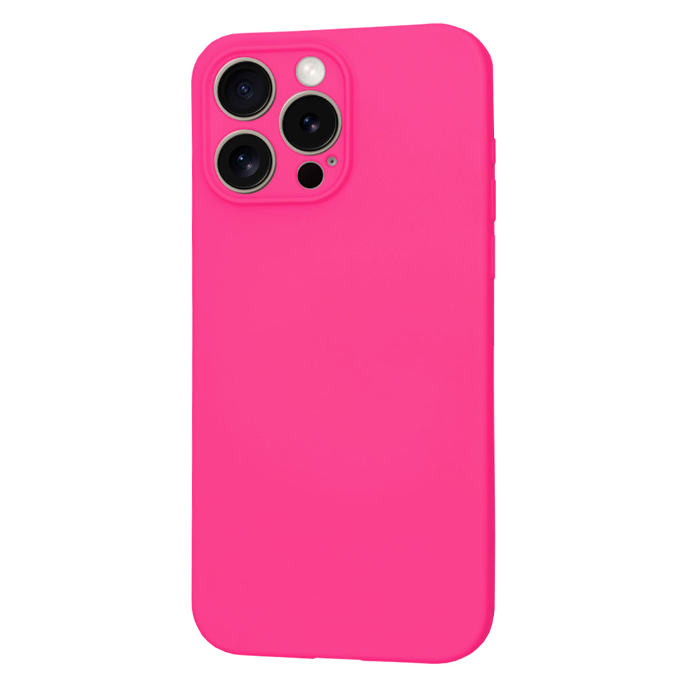 Funda MagSafe para Apple iPhone 15 Pro Max, Techsuit, SoftFlex, Rosa Oscuro