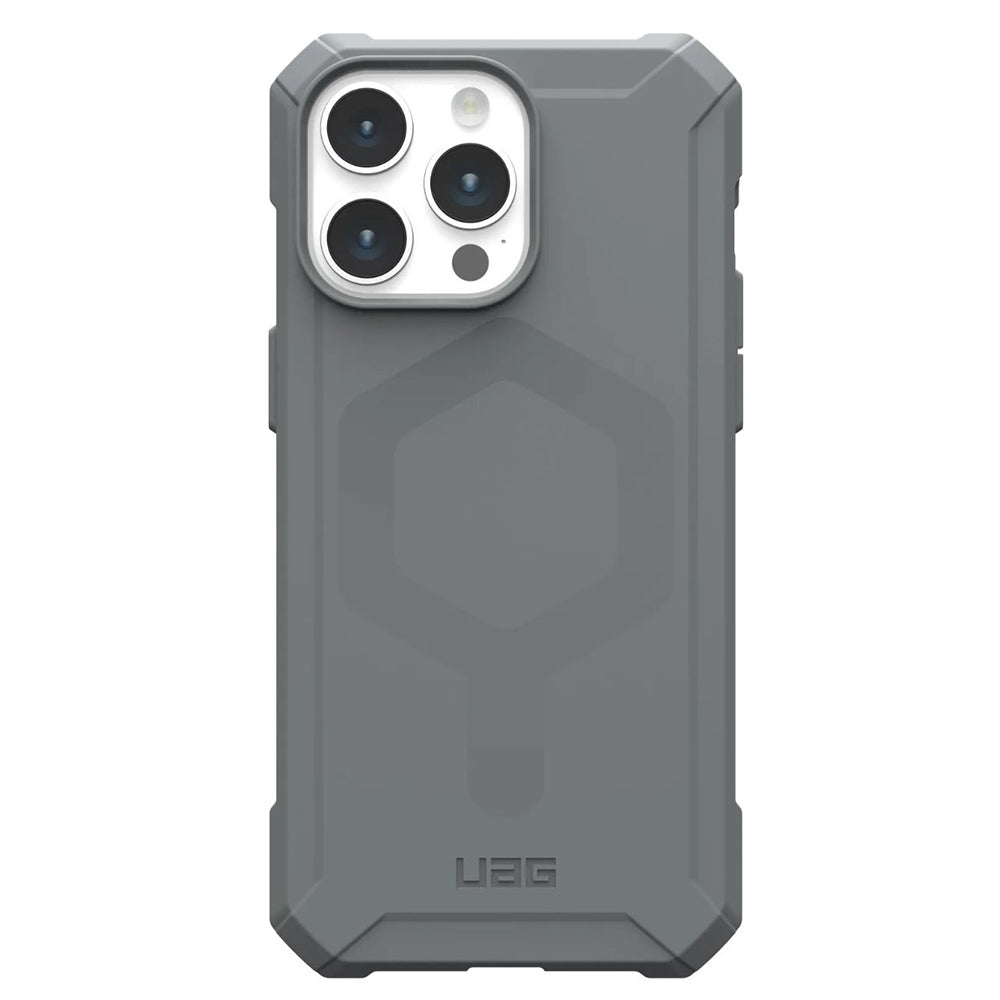 Funda MagSafe para Apple iPhone 15 Pro Max, Urban Armor Gear, Essential Armor, Plateada