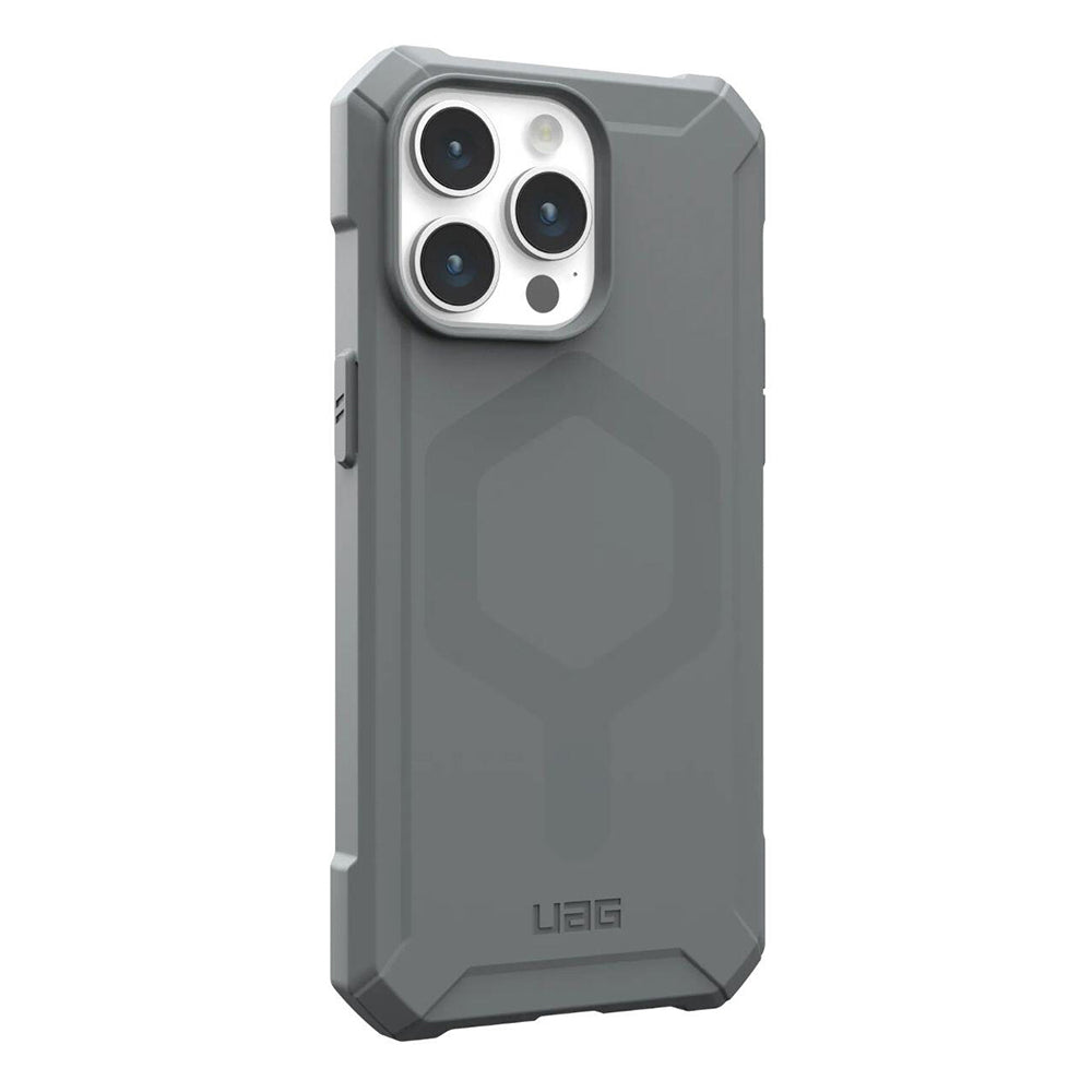 Funda MagSafe para Apple iPhone 15 Pro Max, Urban Armor Gear, Essential Armor, Plateada