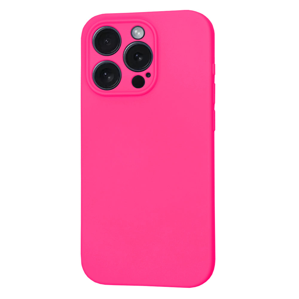 Funda MagSafe para Apple iPhone 15 Pro, Techsuit, SoftFlex, Rosa Oscuro