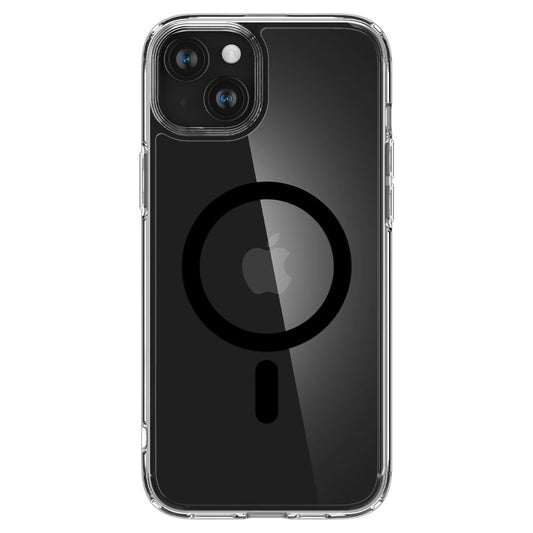 Funda MagSafe para Apple iPhone 15, Spigen, Ultra Hybrid, Negra