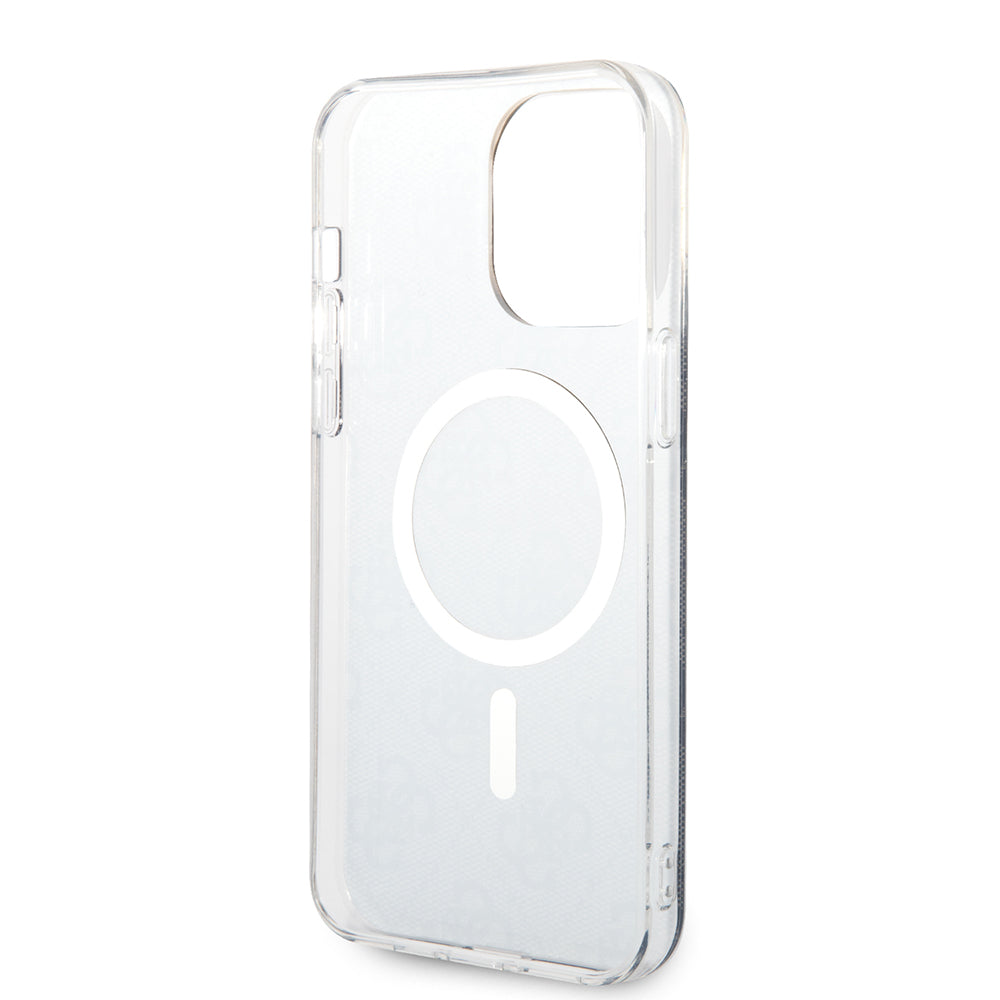 Funda MagSafe para Apple iPhone 16, Guess, IML 4G, Negra