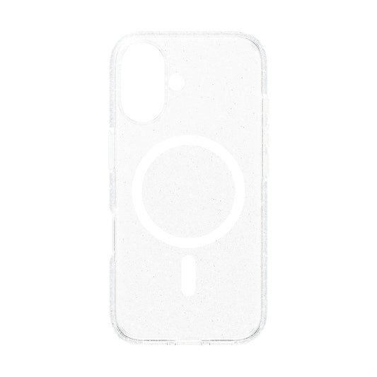 Funda MagSafe para Apple iPhone 16, PanzerGlass, Care Urban Combat Star Lit, Transparente Blanca